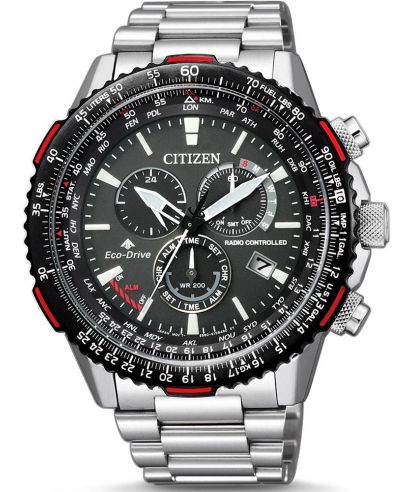 Hodinky pánské Citizen Eco-Drive Radio Controlled Chronograph Perpetual Calendar Promaster