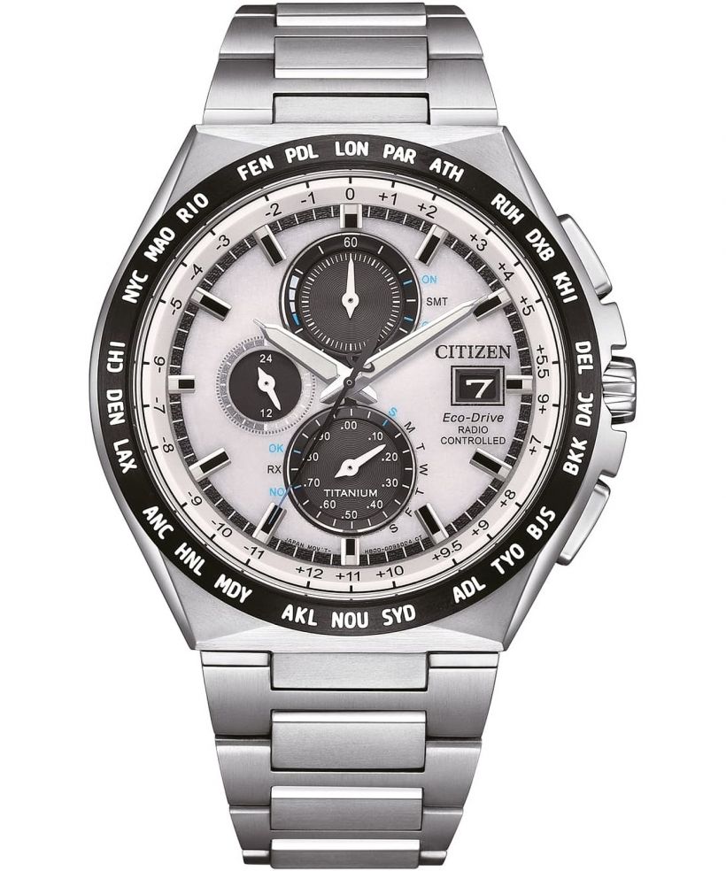 Hodinky pánské Citizen Radio Controlled Super Titanium Eco-Drive
