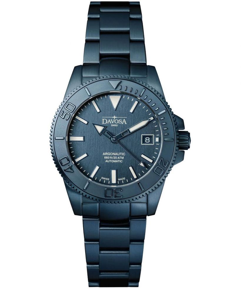 Hodinky Davosa Argonautic 39 Monochrome Automatic Limited Edition