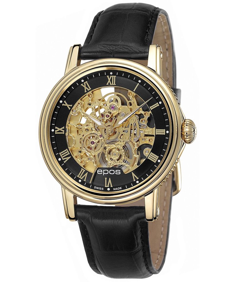 Pánské hodinky Epos Emotion Skeleton Automatic 3390.156.22.25.25
