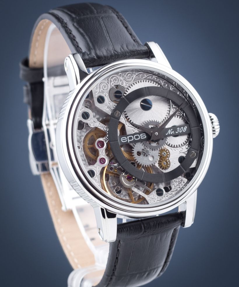 Pánské hodinky Epos Oeuvre d'Art Verso Skeleton Limited Edition 3435.313.20.15.25