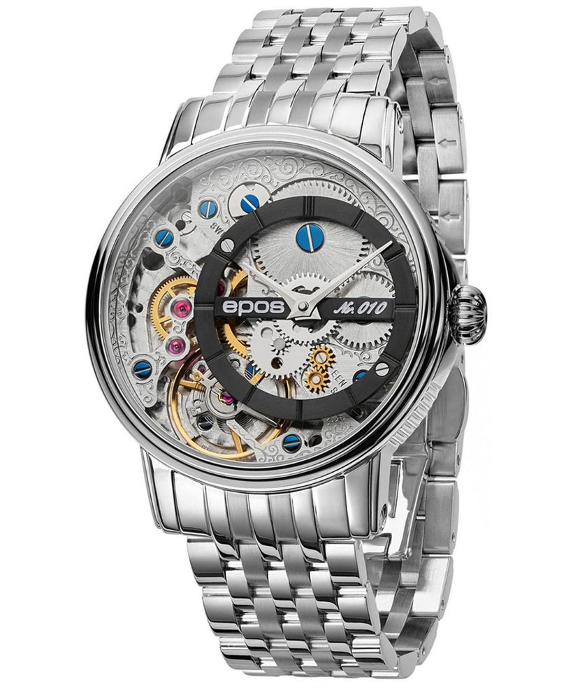 Pánské hodinky Epos Oeuvre D'Art Verso Skeleton Limited Edition 3435.313.20.15.30