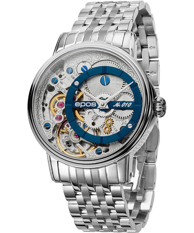 Pánské hodinky Epos Oeuvre D'Art Verso Skeleton Limited Edition 3435.313.20.16.30