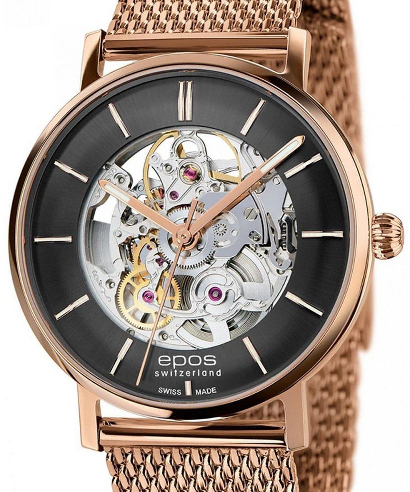 Pánské hodinky Epos Originale Skeleton Automatic 3437.135.24.15.34