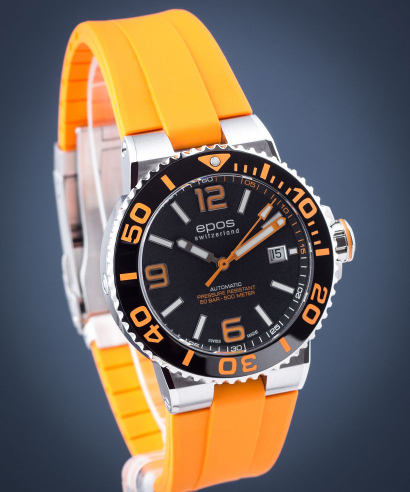 Pánské hodinky Epos Sportive Diver Automatic 3441.131.99.52.52