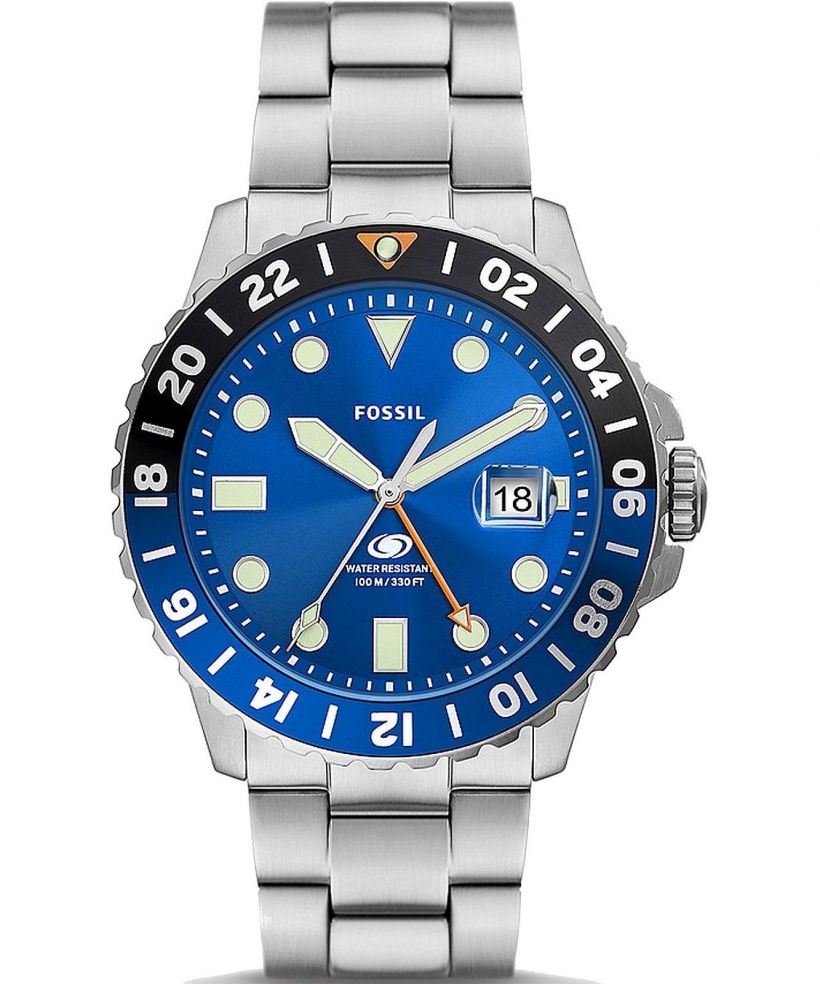 Hodinky Fossil Blue GMT