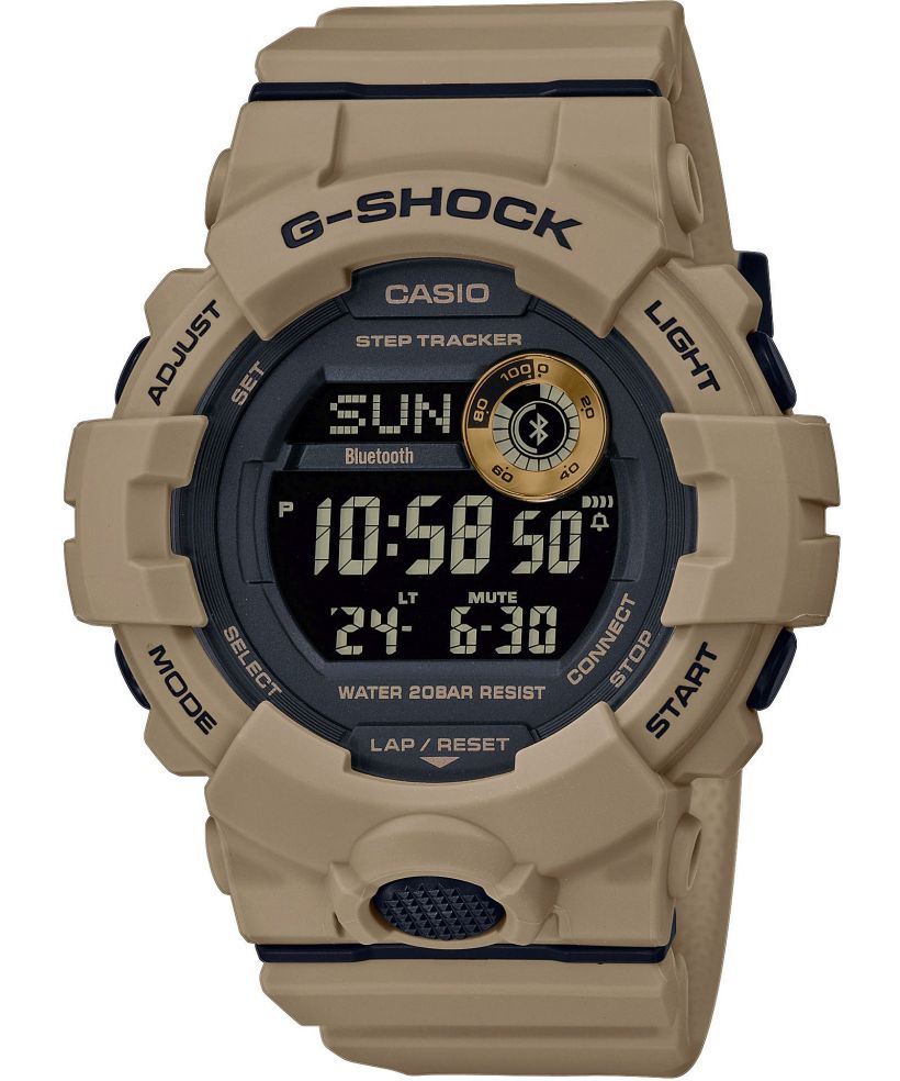 Pánské hodinky G-SHOCK Camo G-SQUAD Bluetooth Sync Step Tracker GBD-800UC-5ER