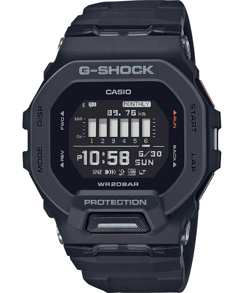 Pánské hodinky G-SHOCK G-Squad Bluetooth Sync Step Tracker GBD-200-1ER