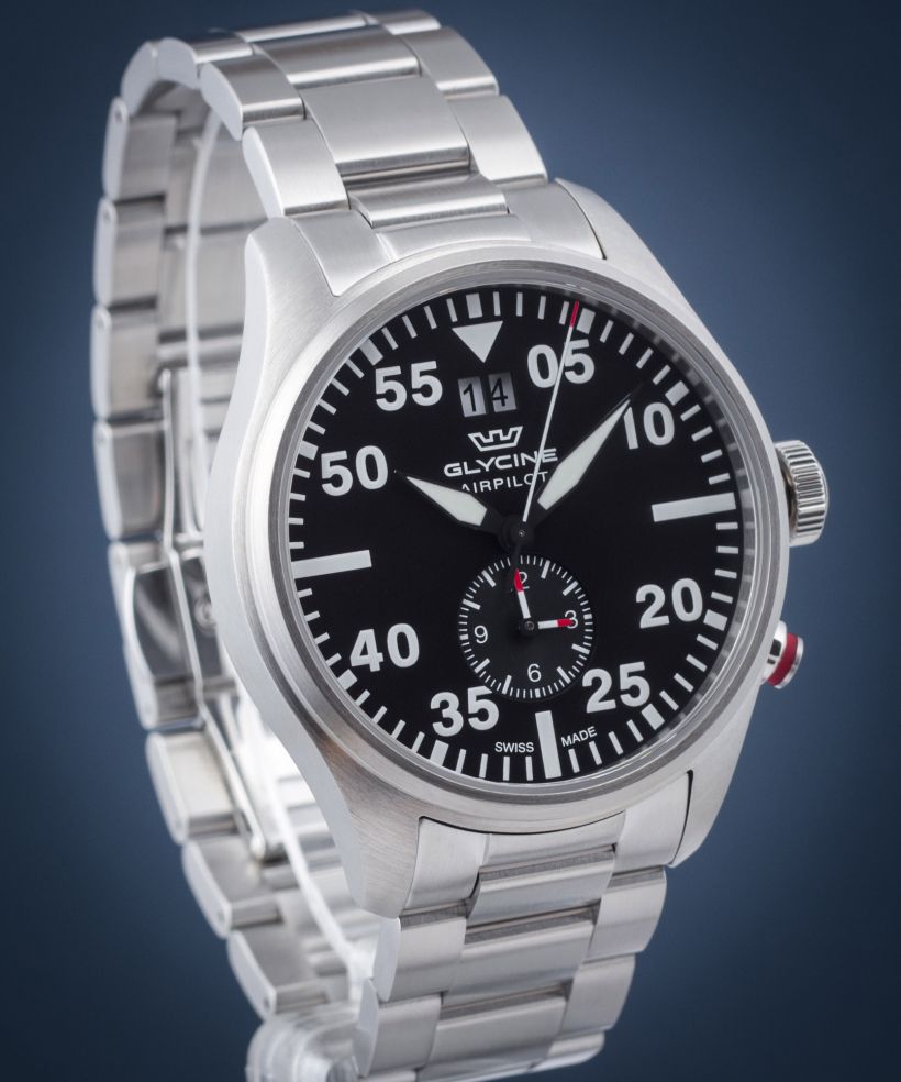 Pánské hodinky Glycine Airpilot Dual Time GL0363