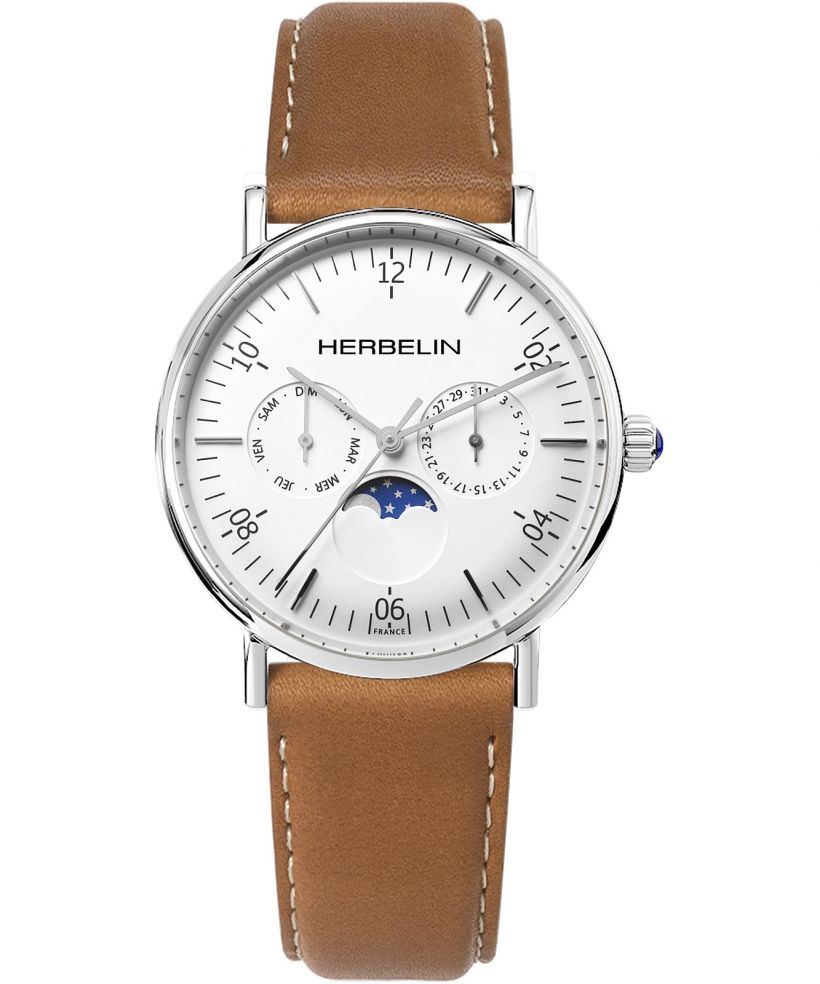 Pánské hodinky Herbelin Inspiration Moon Phase 12747/AP11GO