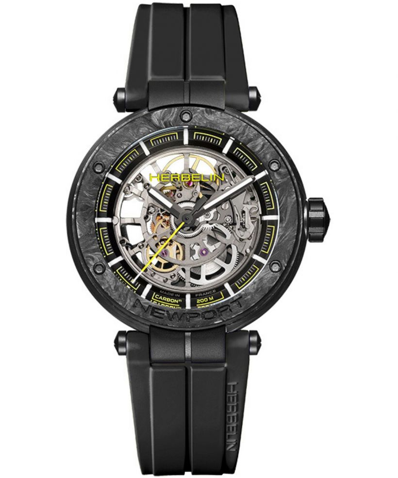 Hodinky Herbelin Newport Carbon Skeleton Titanium Automatic Limited Edition