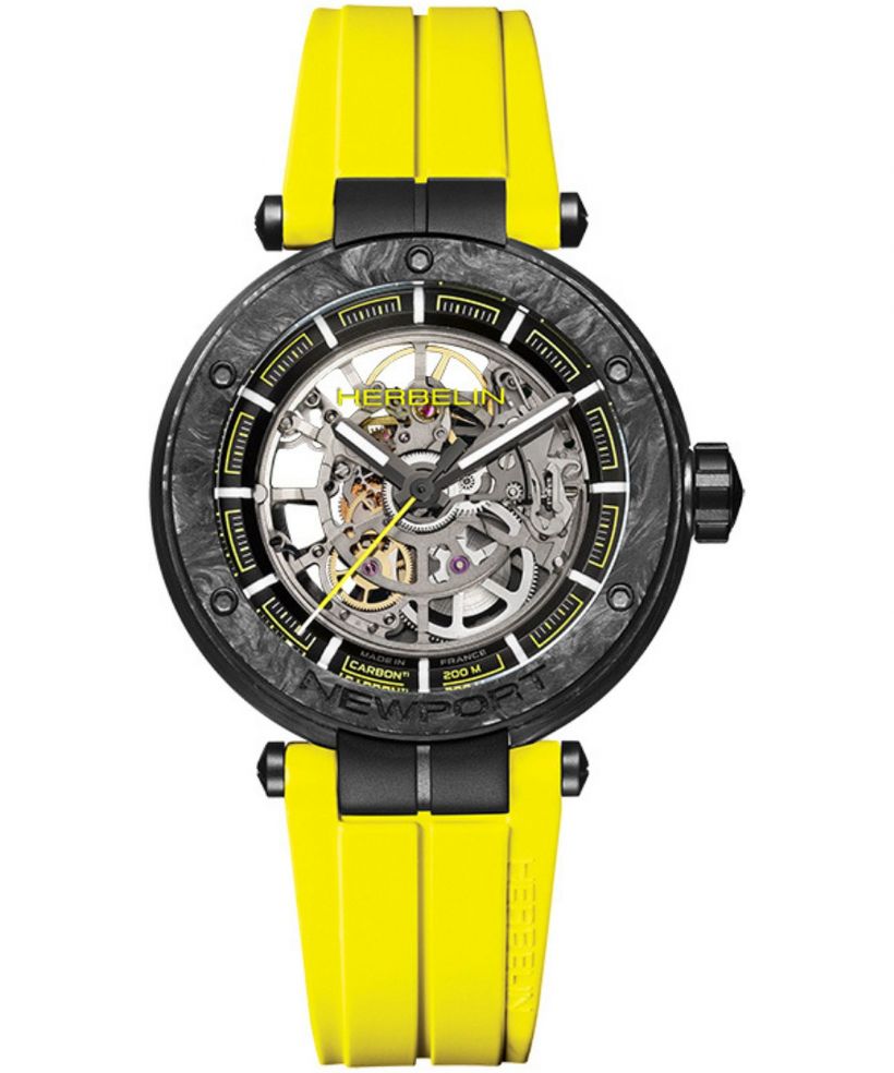 Hodinky Herbelin Newport Carbon Skeleton Titanium Automatic Limited Edition