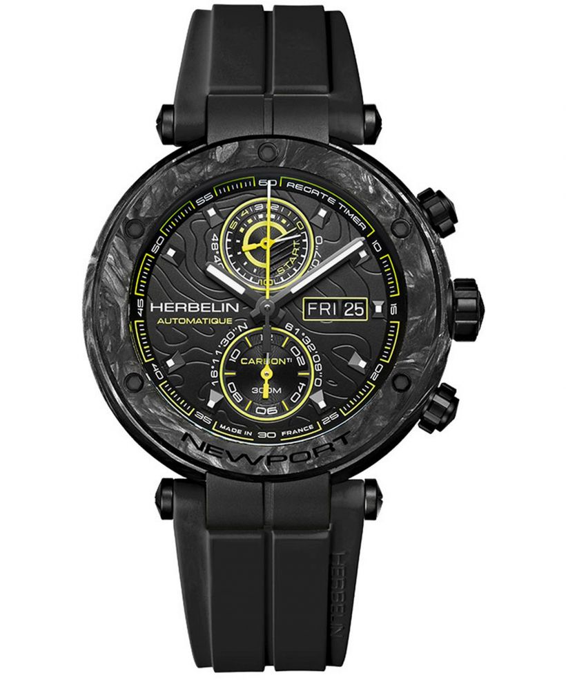 Hodinky Herbelin Newport Carbon Titanium Automatic Chronograph Limited Edition