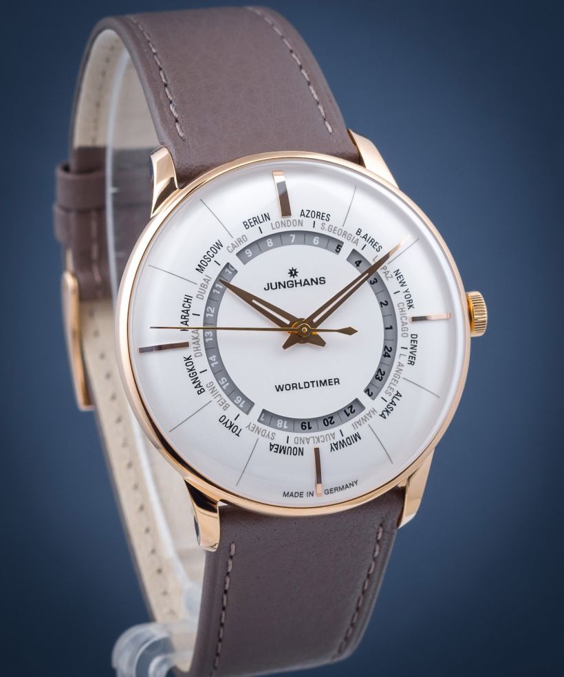 Pánské hodinky Junghans Meister Worldtimer 027/5012.02