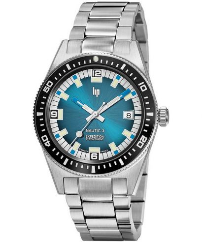 Hodinky Lip Nautic 3 Automatique 7E Continent Limited Edition