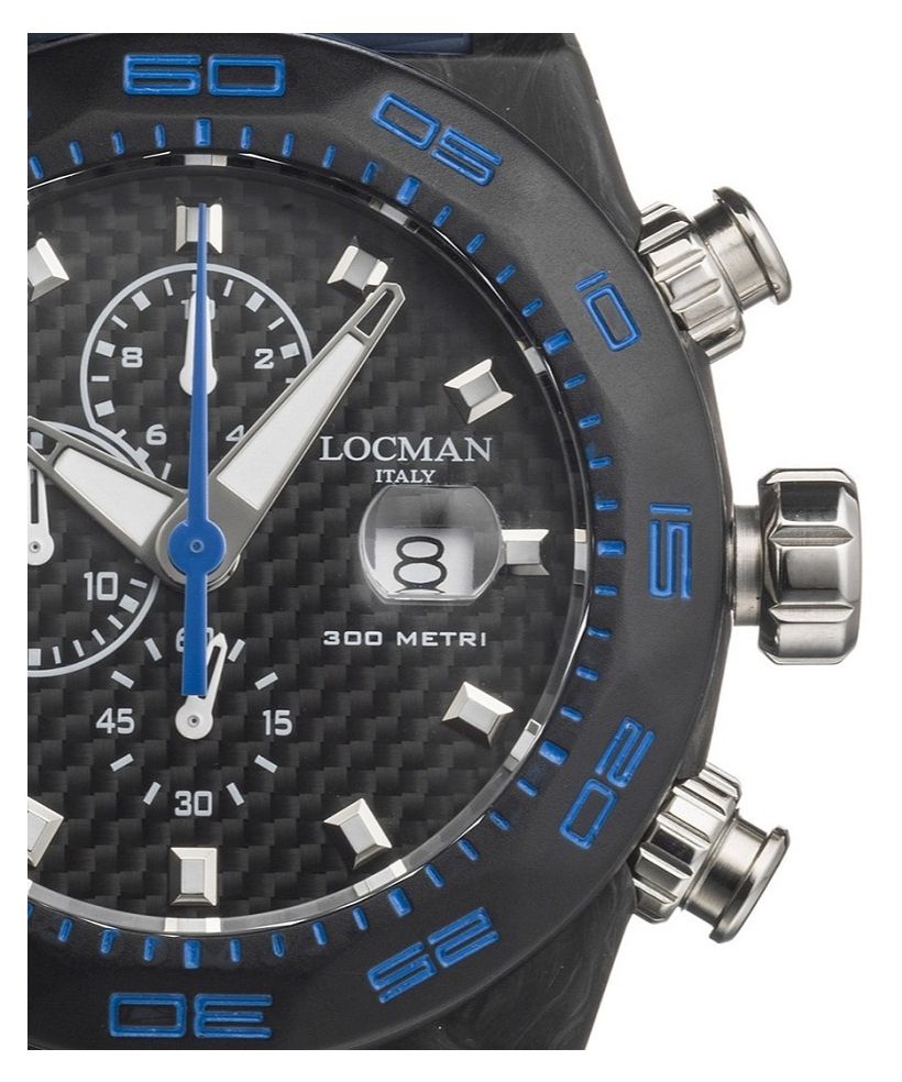 Pánské hodinky Locman Stealth Chronograph 0218C09A-CBCBNKS2K