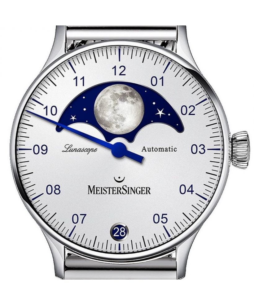 Pánské hodinky Meistersinger Lunascope Automatic LS901_MIL20