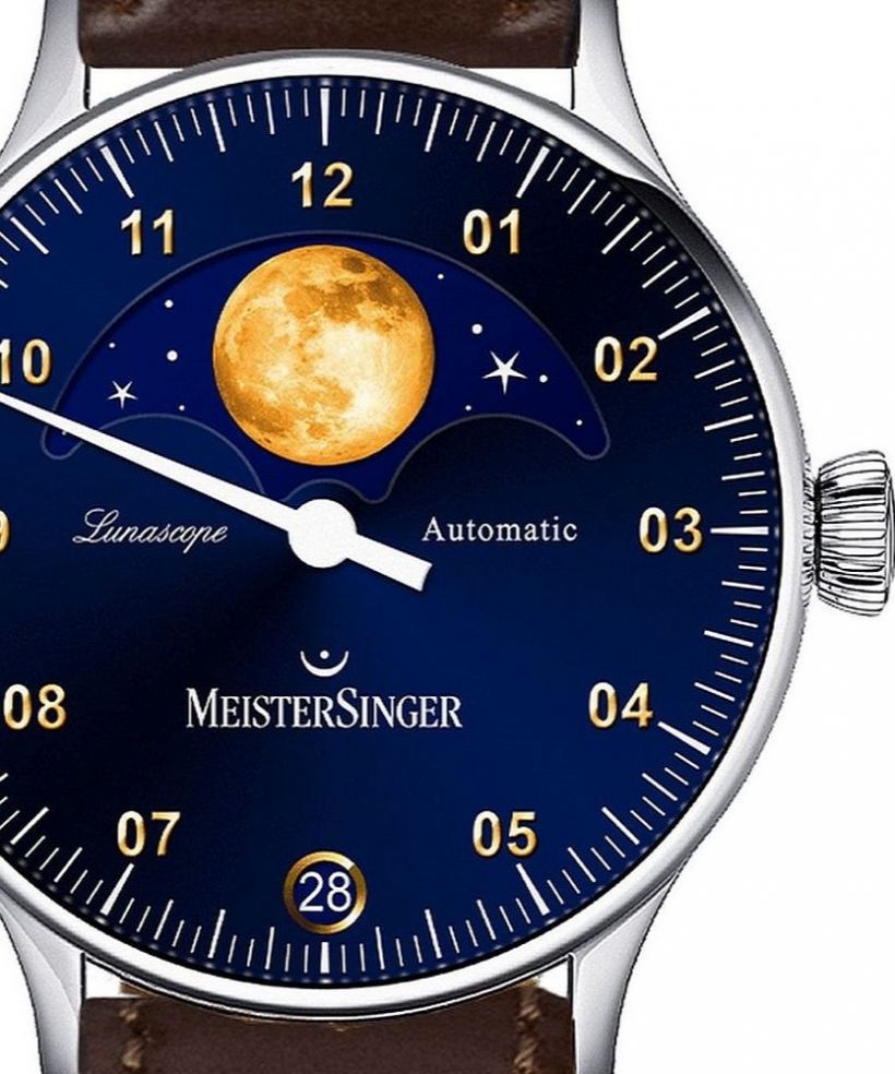 Pánské hodinky Meistersinger Lunascope Automatic LS908G_SCF02-1