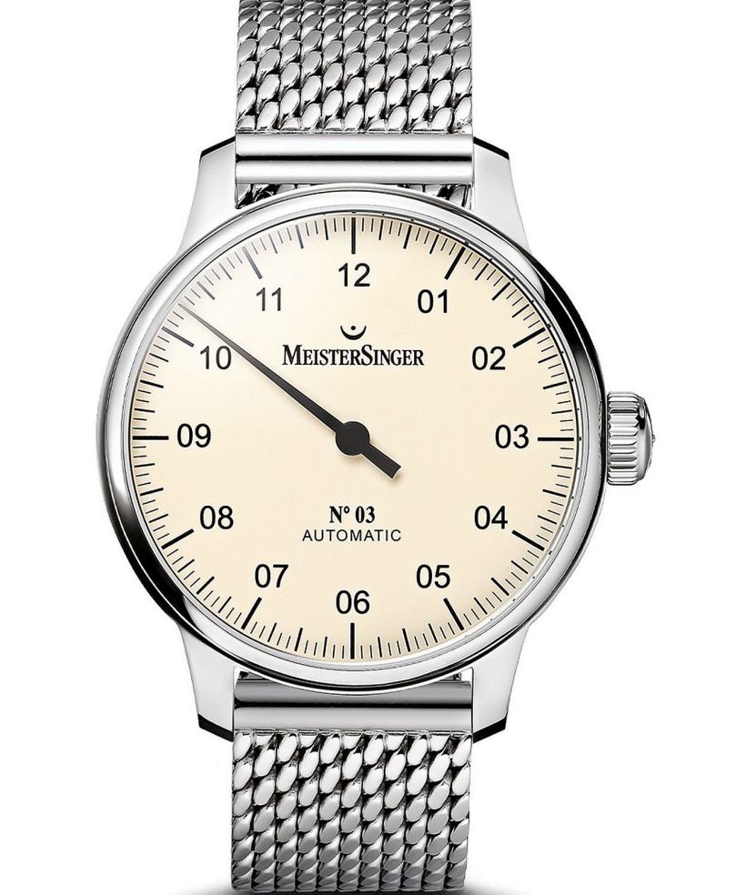 Pánské hodinky Meistersinger N°03 Automatic AM903_MIL20