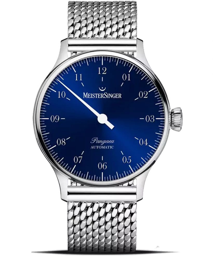 Hodinky MeisterSinger Pangaea Sunburst Blue Automatic