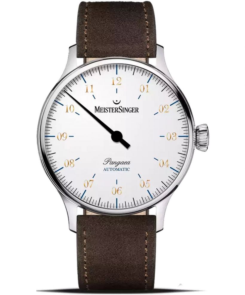 Hodinky MeisterSinger Pangaea White Automatic
