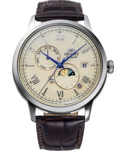 Hodinky pánské Orient Bambino Sun & Moon Automatic