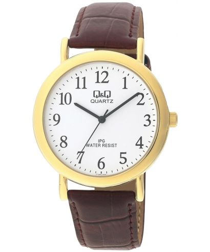 Pánské hodinky Q&Q Leather C150-104