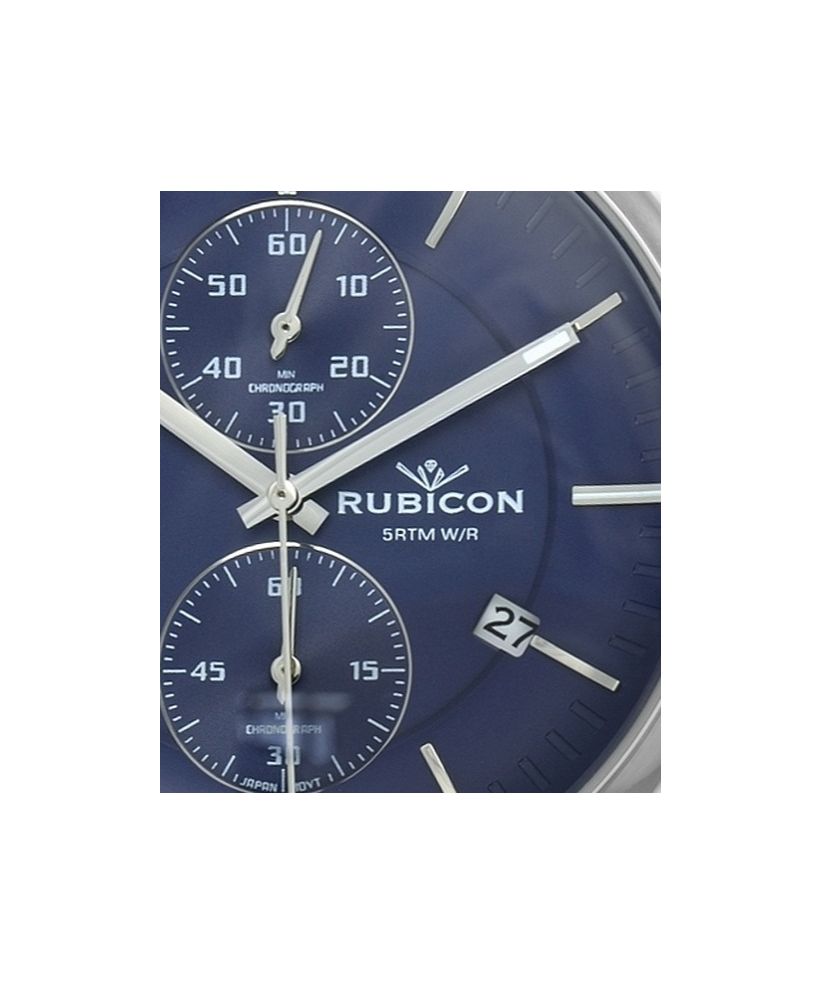 Pánské hodinky Rubicon Elegance Chronograph RNDD97SIDX05AX