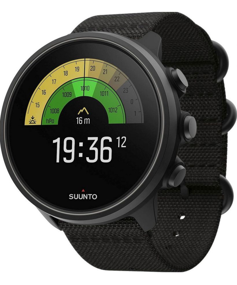 Pánské chytré hodinky Suunto 9 Baro Charcoal Titanium SS050564000
