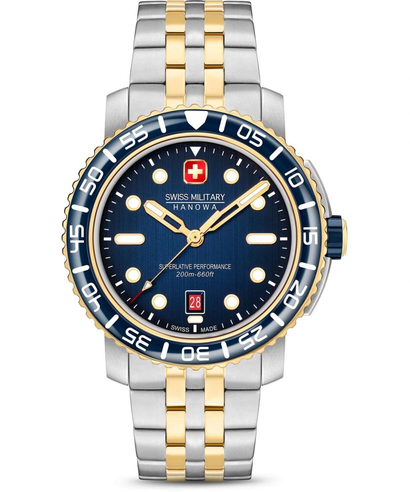 Hodinky Swiss Military Hanowa Black Marlin