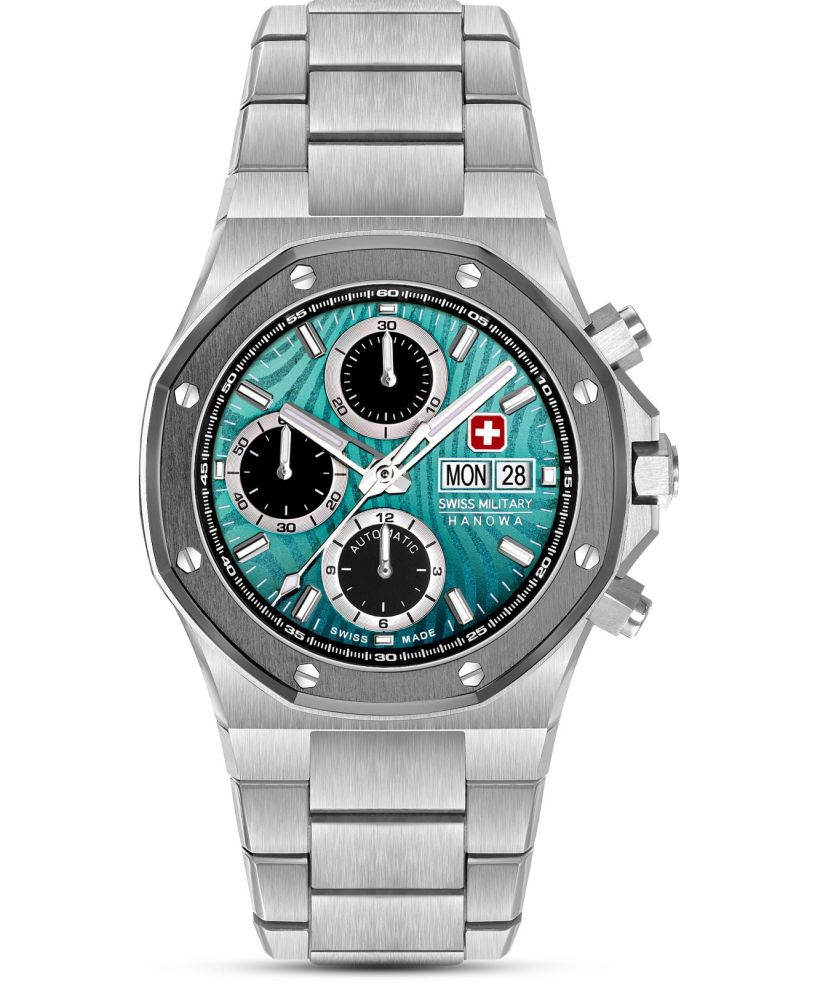 Hodinky Swiss Military Hanowa Damask Legends Icewater Automatic Chronograph
