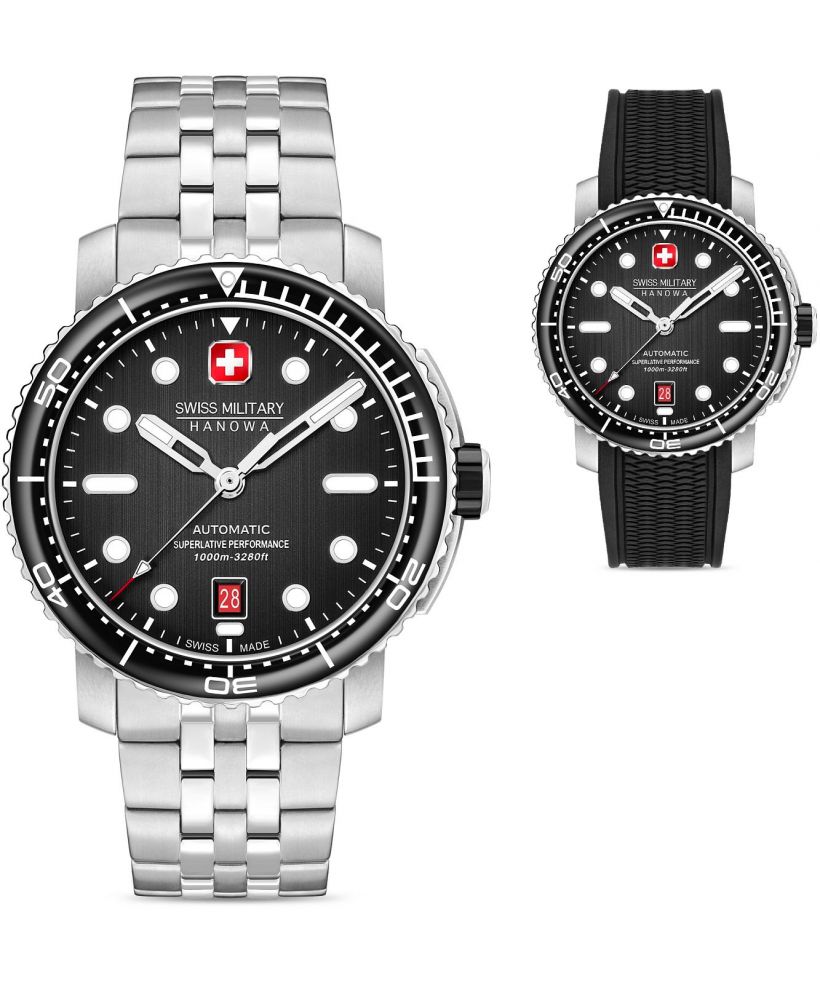 Hodinky Swiss Military Hanowa Maitre Plongeur Automatic SET