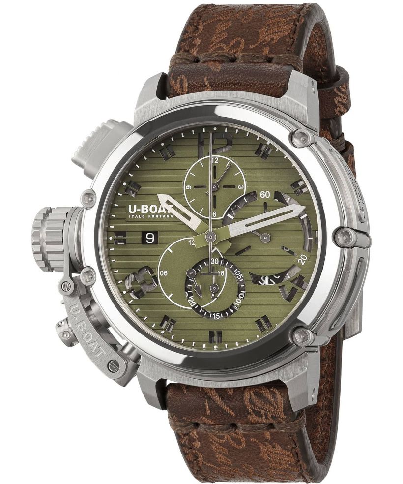 Hodinky U-BOAT Chimera Chrono SS Verde Limited Edition