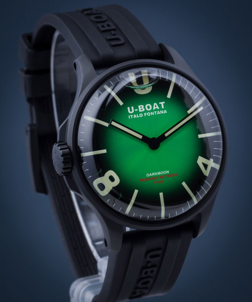 Hodinky U-BOAT Darkmoon Green IPB Soleil