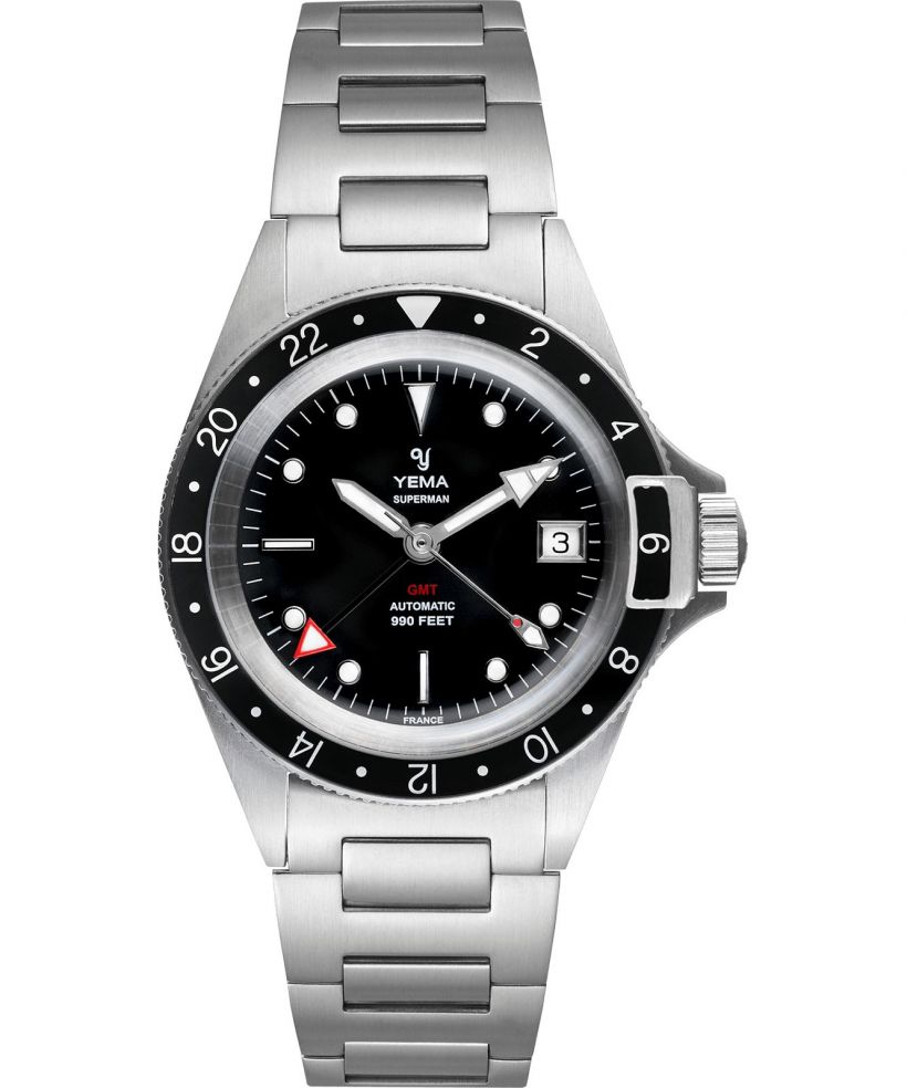 Pánské hodinky Yema Superman GMT YSUPGMT2020A39-AMS
