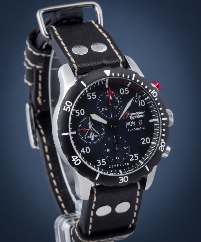 Pánské hodinky Zeppelin Eurofighter Automatic Chronograph Limited Edition 7218-3