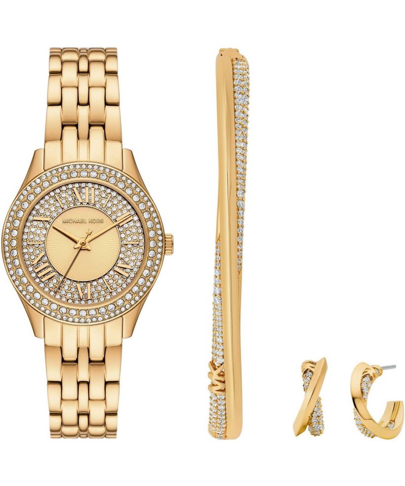 Hodinky dámské Michael Kors Mini Harlowe SET