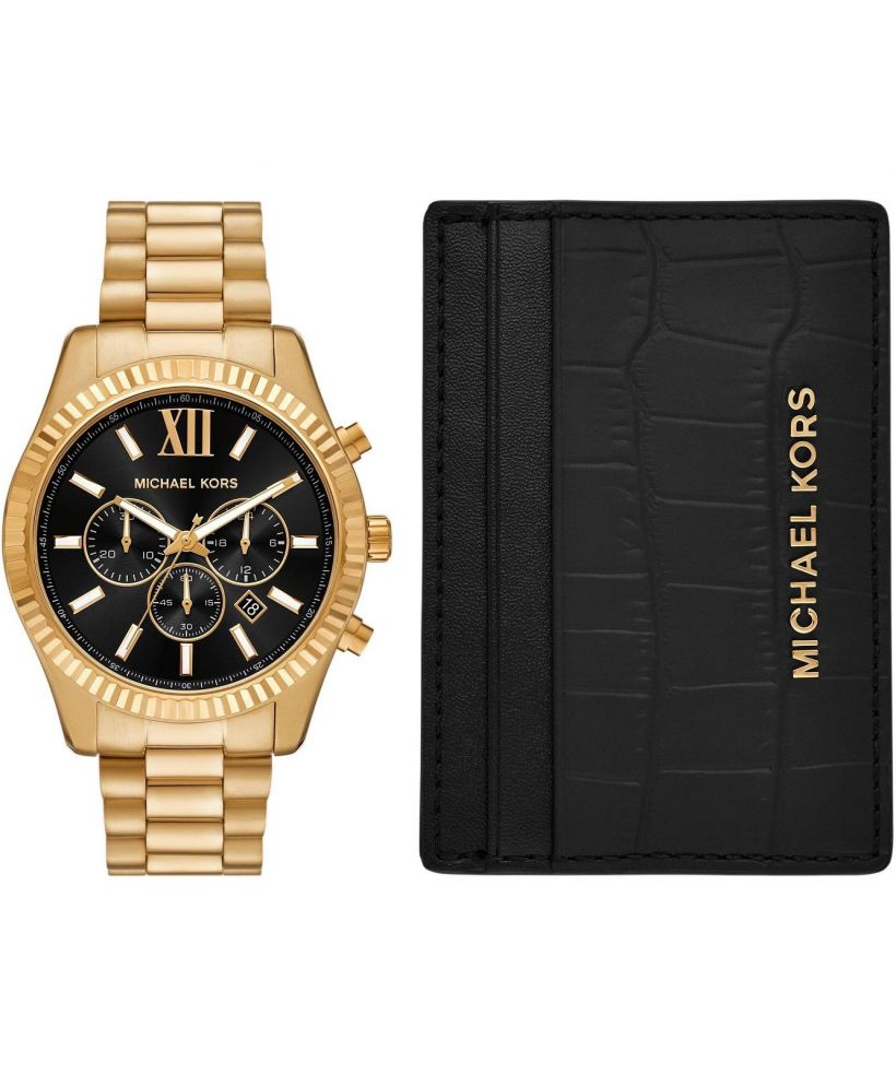 Hodinky pánské Michael Kors Lexington Chronograph SET