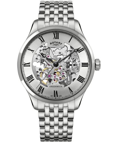 Hodinky pánské Rotary Greenwich Automatic Skeleton