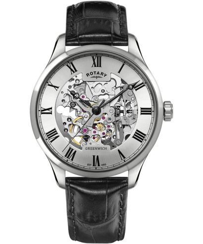 Hodinky pánské Rotary Greenwich Automatic Skeleton