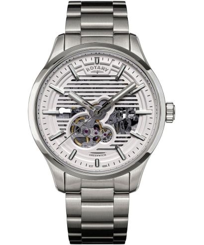 Hodinky pánské Rotary Greenwich Automatic Skeleton