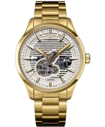 Hodinky pánské Rotary Greenwich Automatic Skeleton