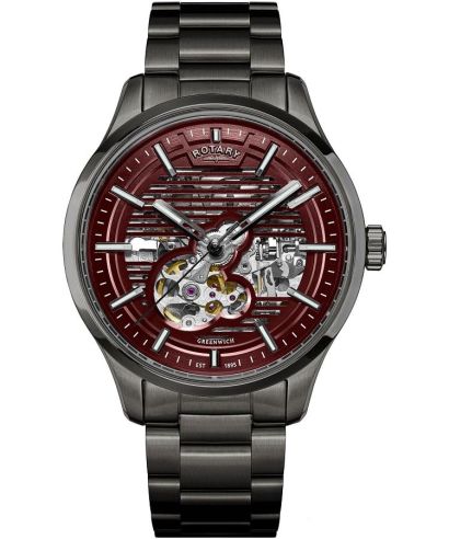Hodinky pánské Rotary Greenwich Automatic Skeleton