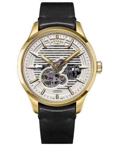 Hodinky pánské Rotary Greenwich Automatic Skeleton
