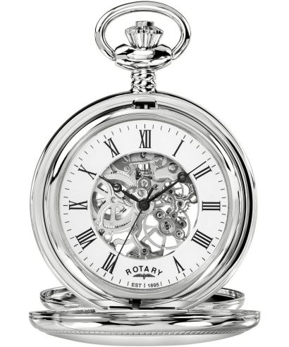 Kapesní Hodinky pánské Rotary Heritage Pocket Skeleton