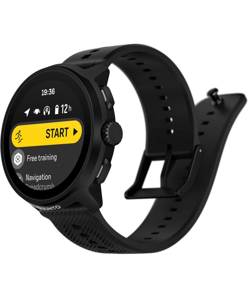 Sportovní Hodinky Suunto Run All Black Silicone Strap