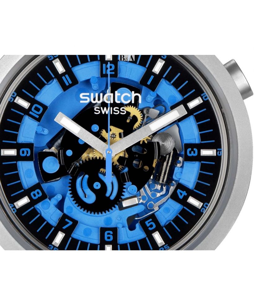Hodinky Swatch Big Bold Irony Azure Blue Daze