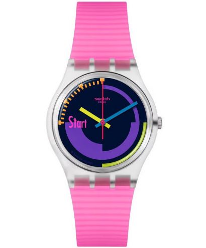 Hodinky Swatch Neon Pink Podium