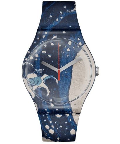 Hodinky Swatch The Great Wave by Hokusai & Astrolabe