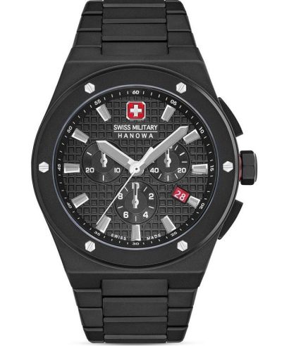 Hodinky pánské Swiss Military Hanowa Land Sidewinder Ceramic Chronograph